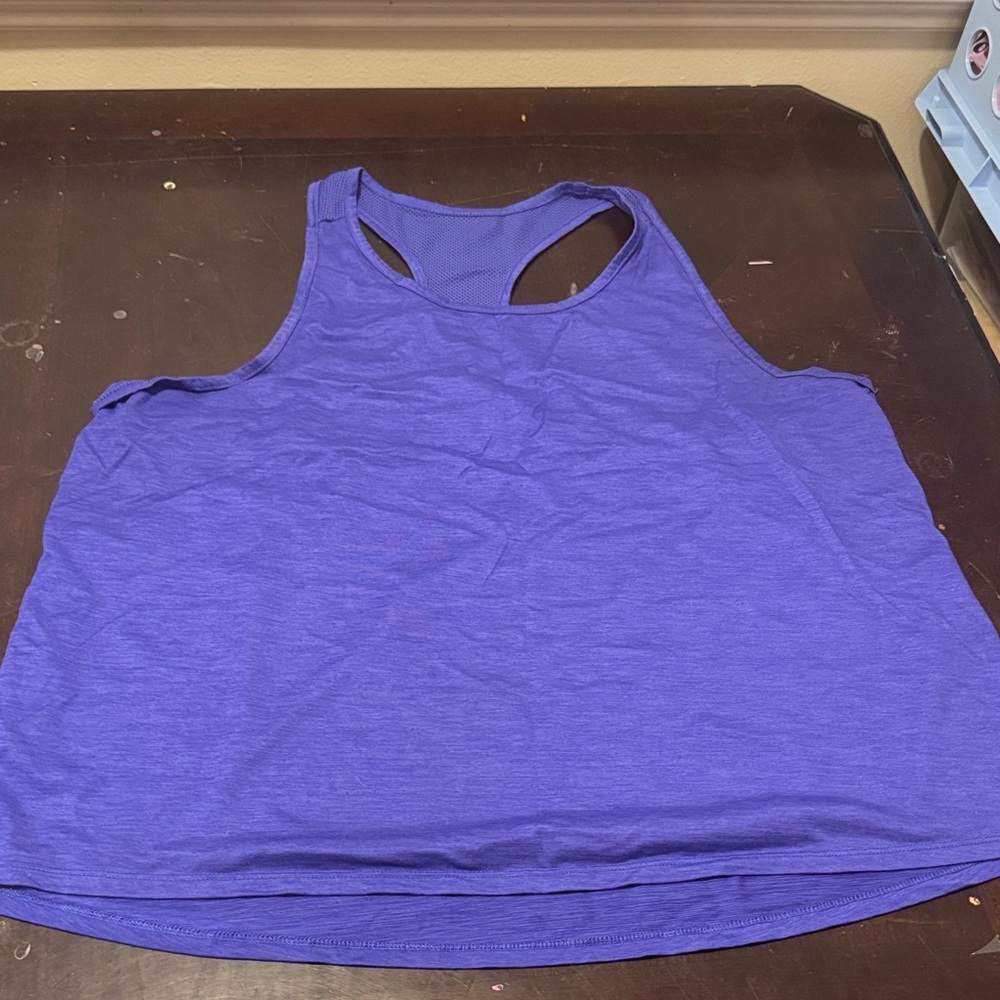 Purple Racerback Tank Top